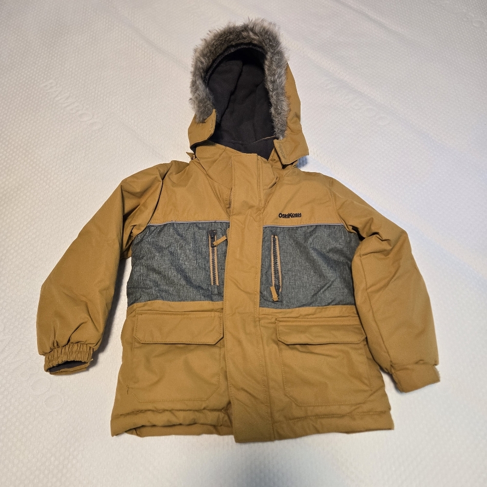 OshKosh B'gosh Brown and Grey Winter Coat